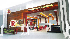 Redskins Restaurant Rendering MWAA
