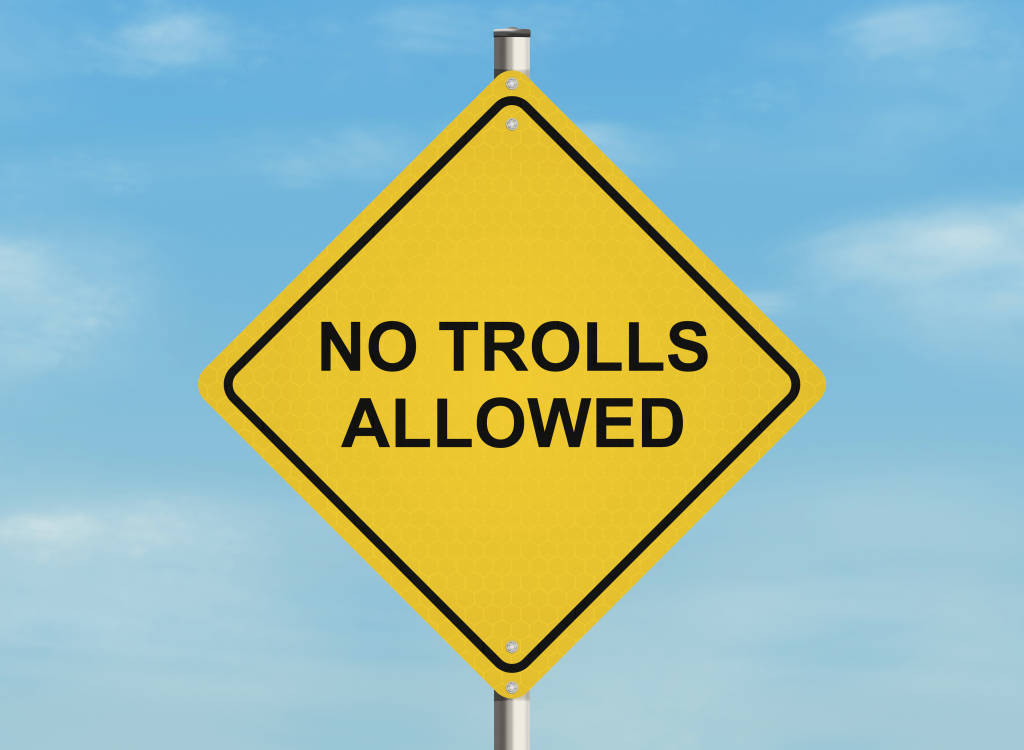 Internet troll issue.