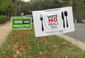 Meals tax aei