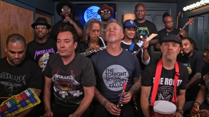 Metallica fallon