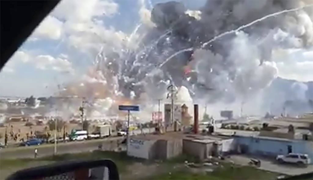 Mexico Fire Explosion