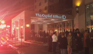 Hilton fire