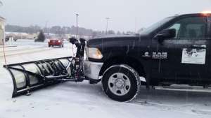 Snow plow I 95 VA