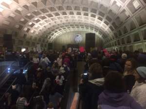 Lenfant Plaza Women's march