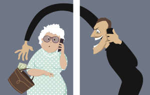 Phone scam