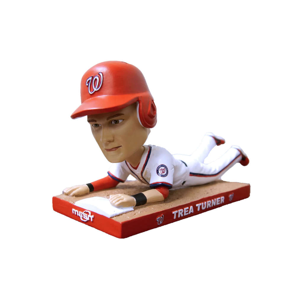 The Trea Turner bobblehead is available May 12. (Courtesy Washington Nationals)