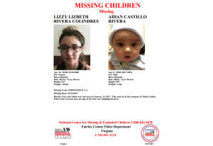 Missing person flyer Aidan Lizzy