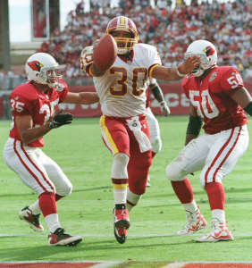 Brian Mitchell Scoring Touchdown