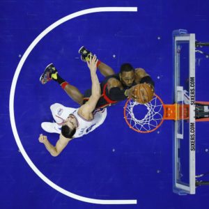 Hawks 76ers Basketball