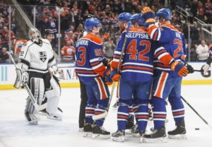 Kings Oilers Hockey