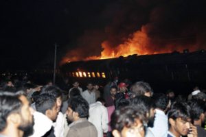 Pakistan Train Crash