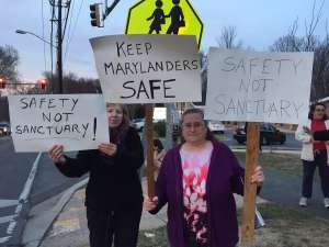 Rockville rape protest