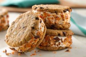 Pillsbury Peanut Butter Chocolate Chip Cookie Ice Cream Sandwiches