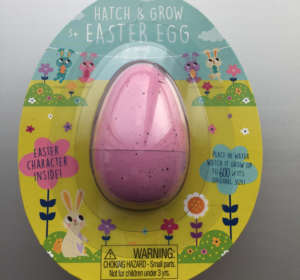 Hatch and Grow Pink Easter Egg
