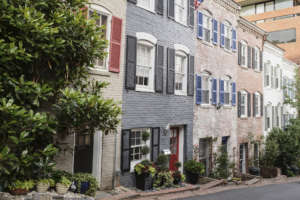 Townhouses In Georgetown, Washington DC