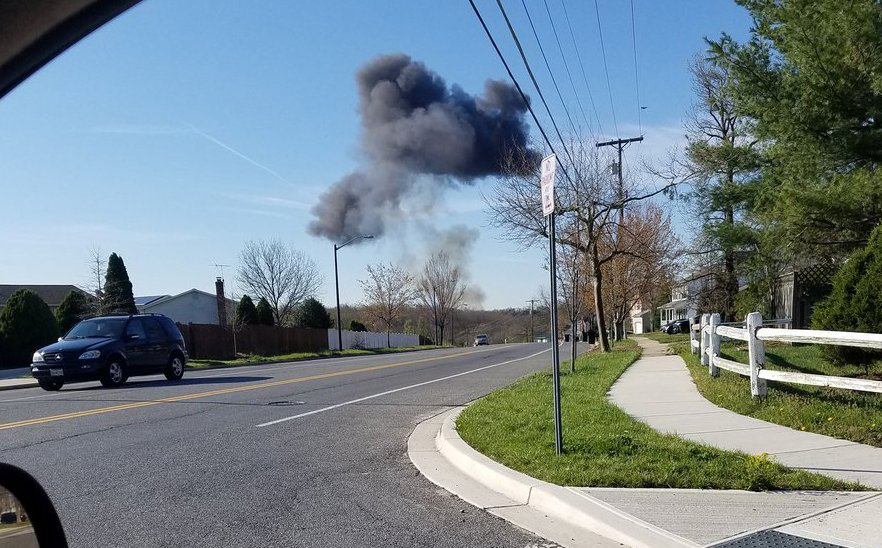 Plane down