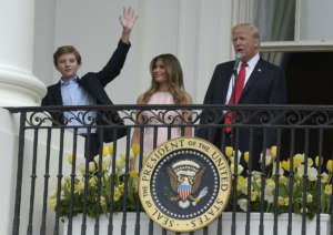 Donald Trump, Melania trump, Barron Trump