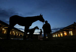 APTOPIX Kentucky Derby Horse Racing