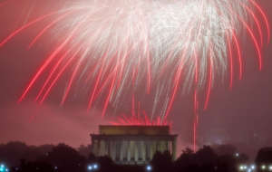 APTOPIX Fourth of July Washington