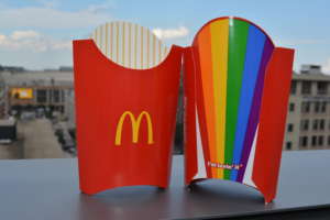 Rainbow Fry Box