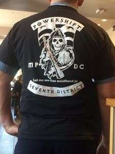 Back DC POlice TSHIRT