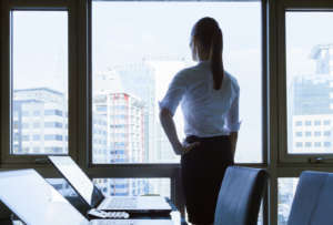 Businesswoman in the office