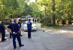 Moco church parking lot crash