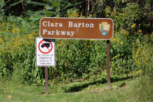 This is a WTOP file photo of the Clara Barton Parkway. (WTOP/Dave Dildine)