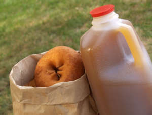 Cider and donuts