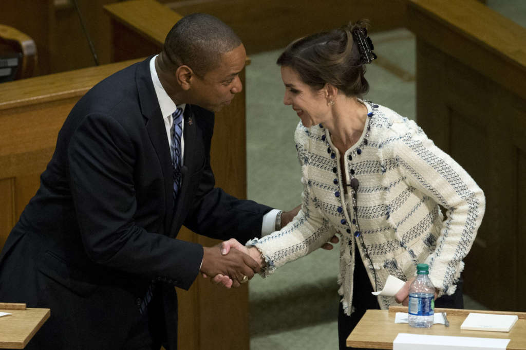 Justin Fairfax, Jill Vogel
