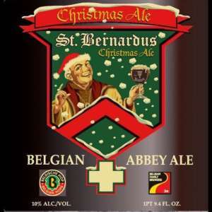 St bernardus christmas ale 750ml