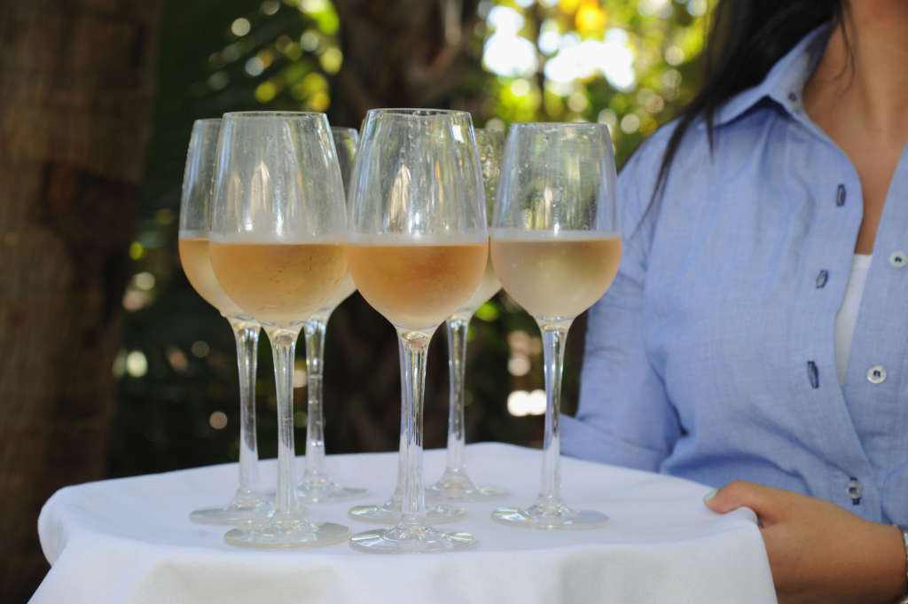 Geoffrey and Margaret Zakarian's Ros? Lunch at the Soho Beach House