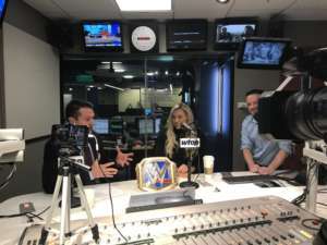 Charlotte Flair at WTOP