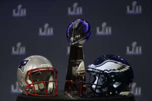 Eagles Patriots Super Bowl Football