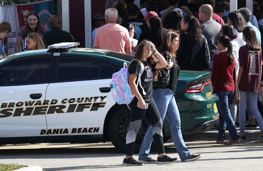 <> on February 23, 2018 in Parkland, Florida.