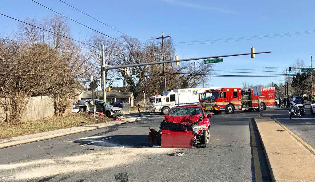 Wreck on Georgia Avenue