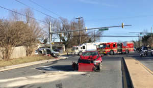 Wreck on Georgia Avenue