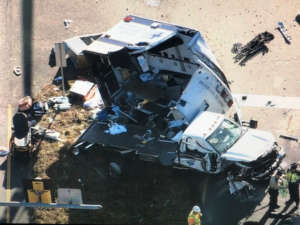 Ambulance tanker accident