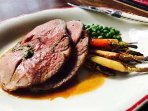 Easter lamb at Le Diplomate