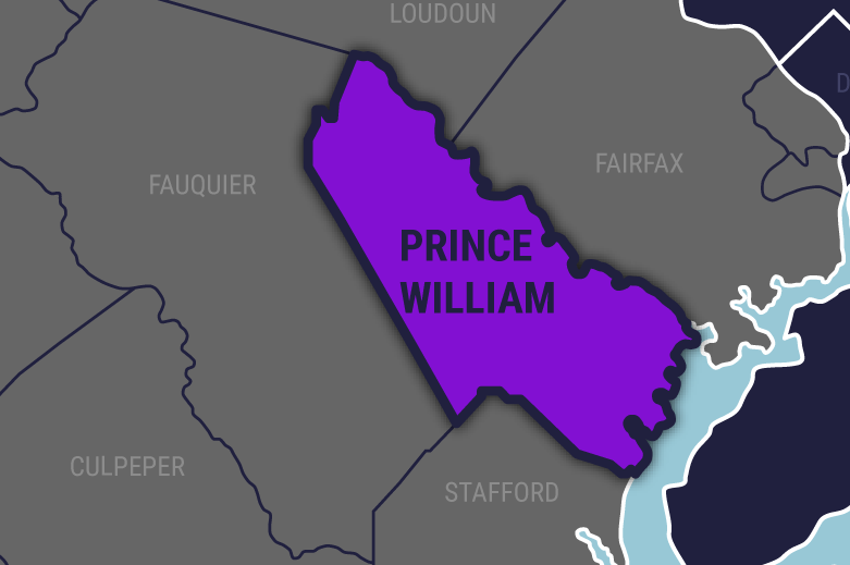 Prince William Map