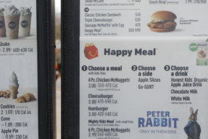 McDonalds Happy Meal Changes