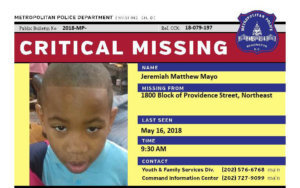 Missin 9 yr old