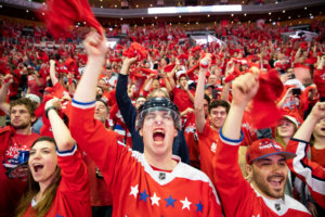 Washington Capitals' Fans Gather In D.C. To Watch Game 5 Of Stanley Cup Finals