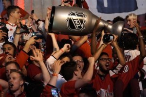 Washington Capitals' Fans Gather In D.C. To Watch Game 5 Of Stanley Cup Finals