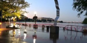 Georgetown waterfront flood