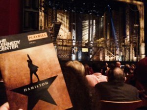 Hamilton playbill