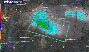 Radar flash flood