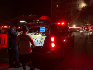 Alexandria High rise fire July 16