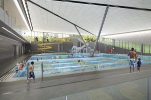 Long Bridge Park aquatics center family pool 300x200