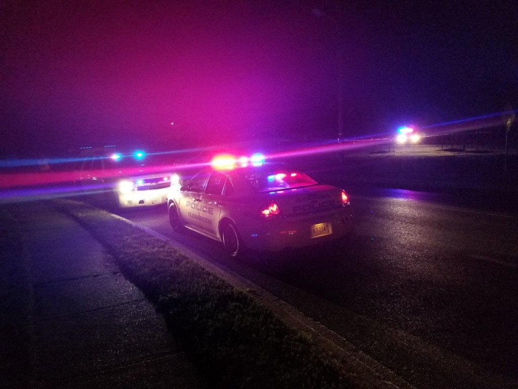 PG Police Glenarden Pkwy crash July